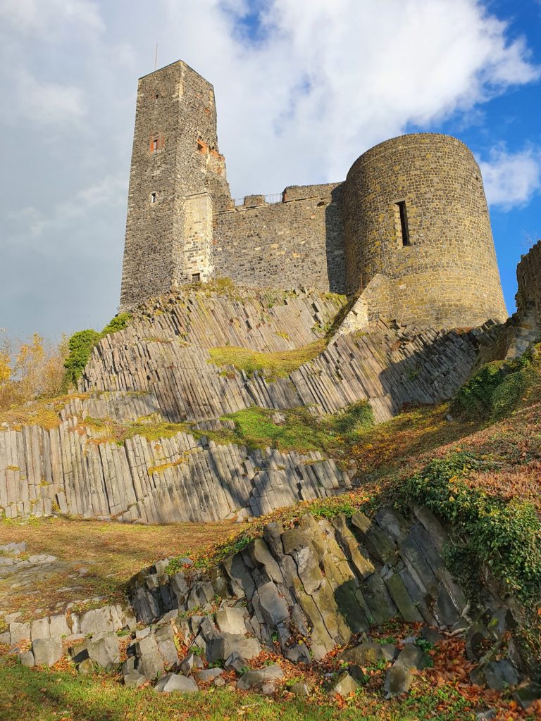 Basaltsäulen Burg Stolpen