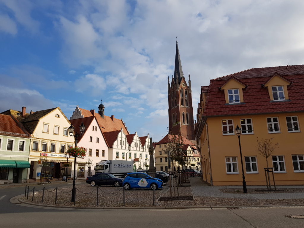 Ankunft in Kemberg