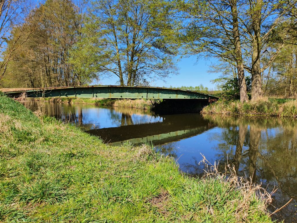 Panzerbrücke über die Nuthe