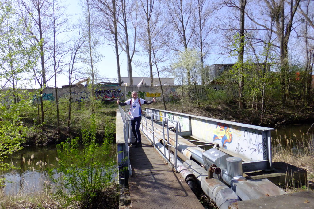 Kleine Brücke über die Nuthe