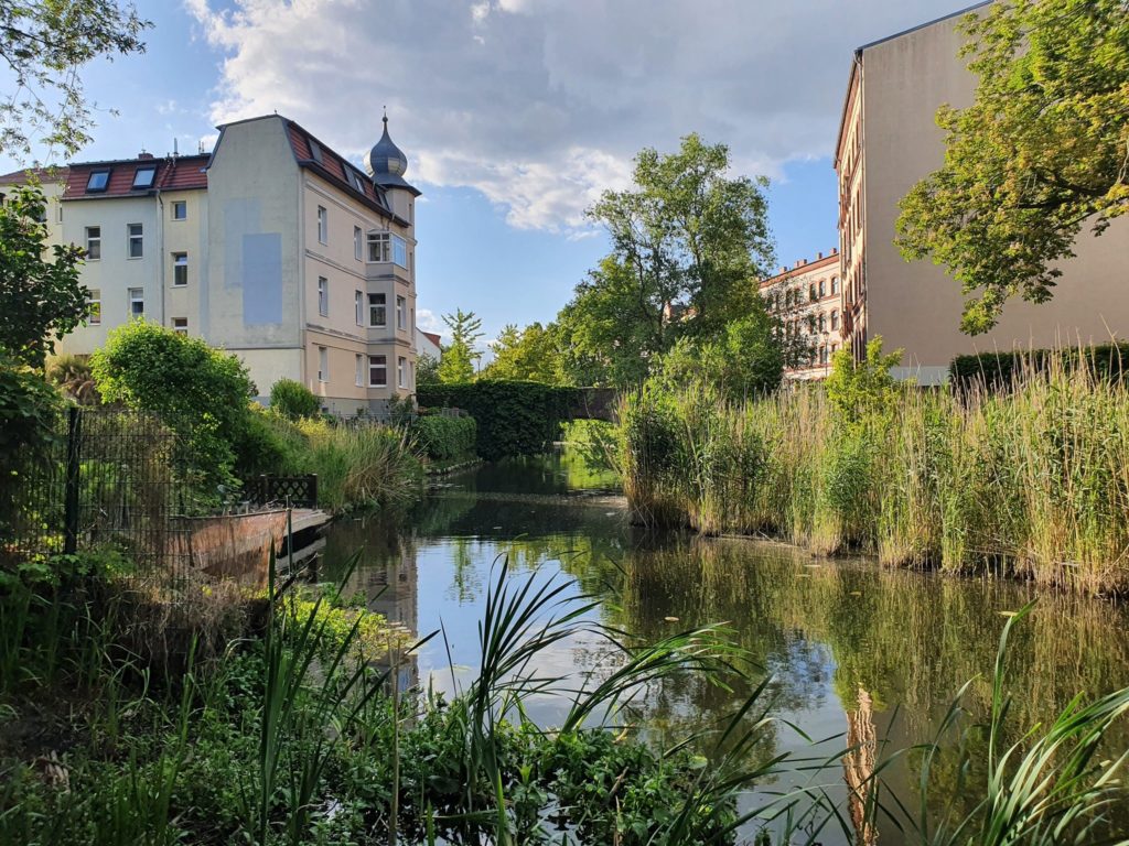 Der Jakobsgraben in Brandenburg an der Havel